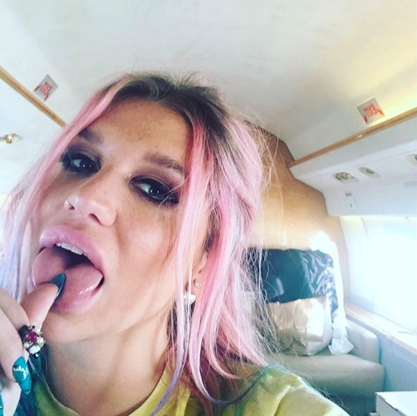 A cantora Kesha (Foto: Instagram)