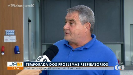 Período chuvoso pode favorecer a circulação de vírus respiratórios