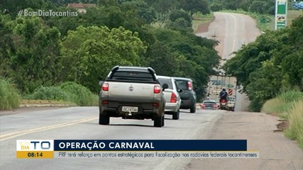 PRF terá reforço em pontos estratégicos das estradas no Tocantins durante o carnaval