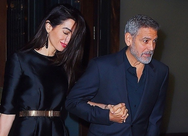 George Clooney e Amal (Foto: Backgrid)