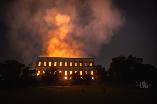 Como está o Museu Nacional dois anos após o incêndio que o destruiu (Foto:  Raphael Pizzino)