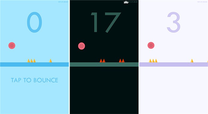 Bouncing Ball WP é um jogo viciante para Windows Phone que desafia jogador a chegar mais longe (Foto: Divulgação/Windows Phone Store)