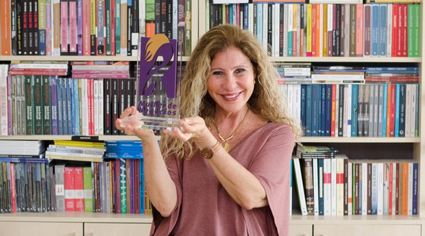 Sheila Maluf, da Viva Editora e Livraria (Foto: Nathália Calazans)