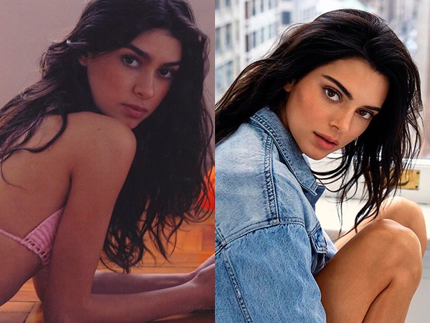 Thaila Ayala e Kendall Jenner: se parecem mesmo? (Foto: Reprodução/Instagram)