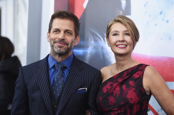 O diretor Zack Snyder com a esposa Deborah Snyder (Foto: Getty Images)