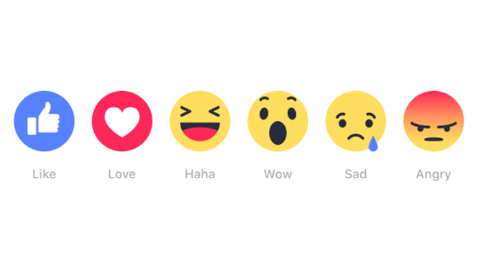 Reações do Facebook vão contar mais que curtidas para determinar feed de usuários (Foto: Reprodução/Facebook)