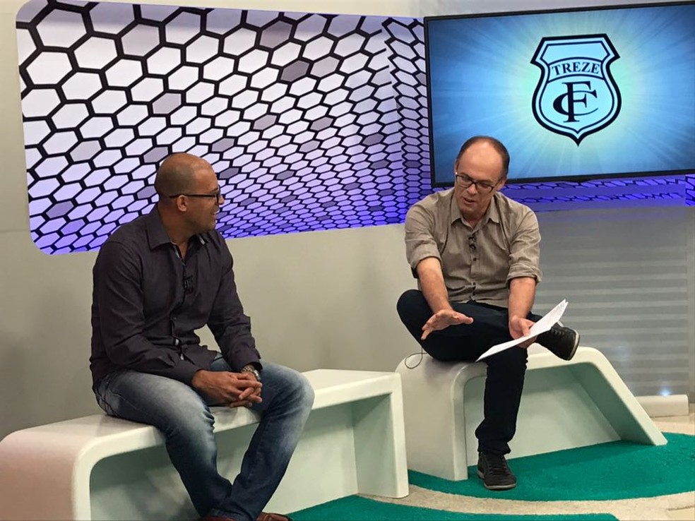 Gil Baiano acredita que conquista da Série D seria o principal objetivo do Treze para a próxima temporada (Foto: Reprodução /TV Paraíba)