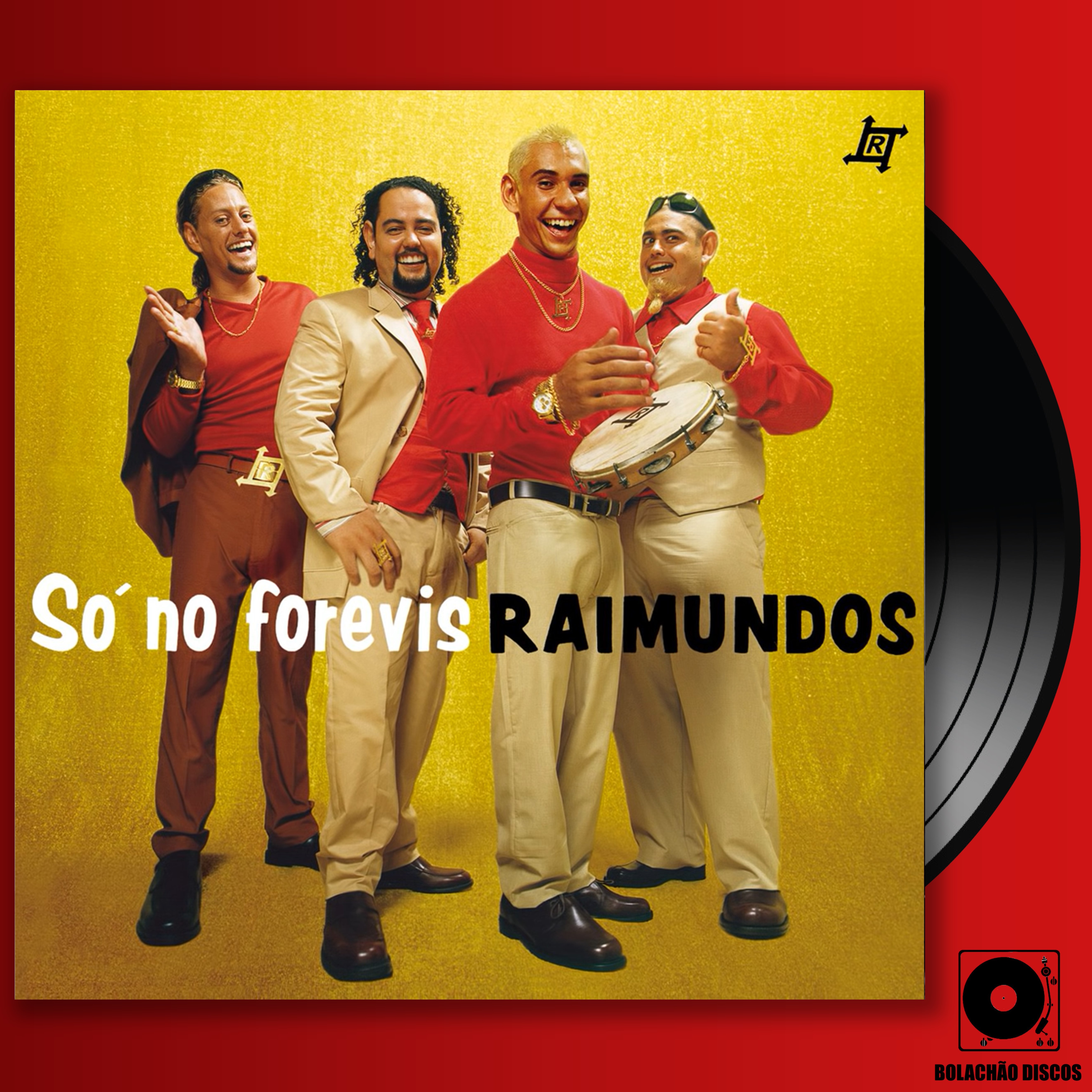 Imagem ilustrativa da edição em LP de 'Só no forevis', álbum clássico dos Raimundos