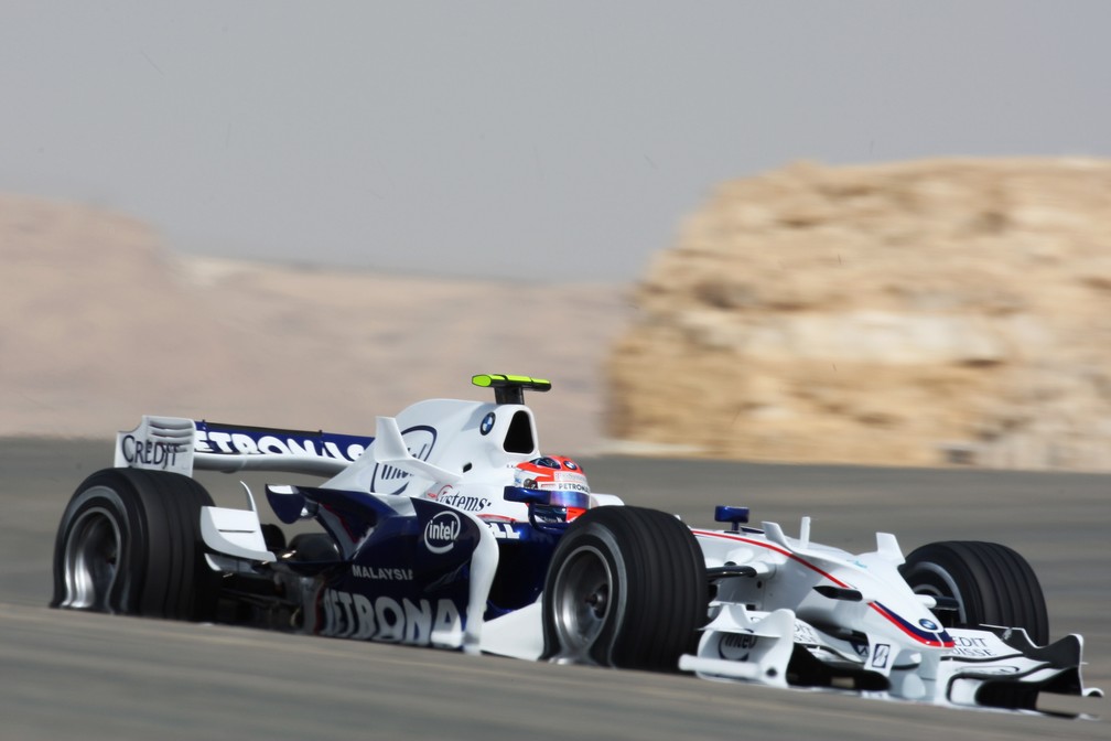 Robert Kubica conquistou sua única pole no Bahrein em 2008 — Foto: Getty Images