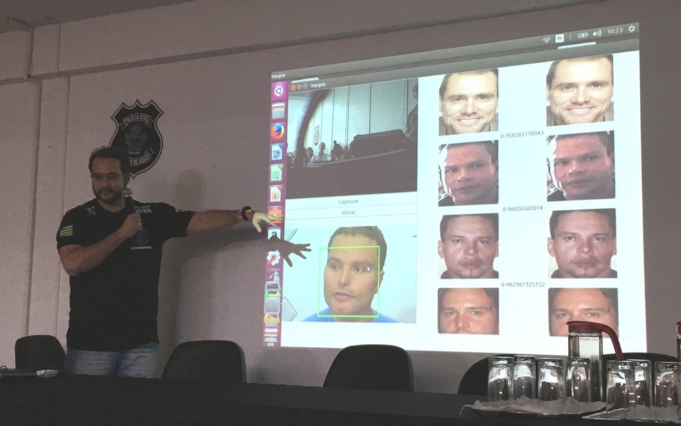 Programa de reconhecimento facial pode ser usado para combater fraude em documentos (Foto: Vitor Santana/G1)