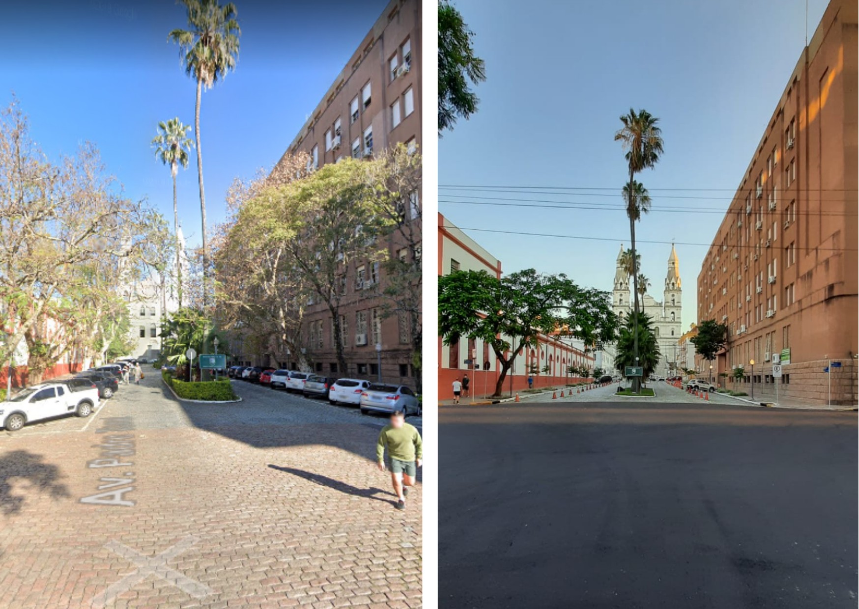 Justiça Federal determina que prefeitura de Porto Alegre remova asfalto em frente a igreja tombada 
