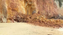 Parte de falésia desaba e mata família na praia de Pipa, no Rio Grande do Norte