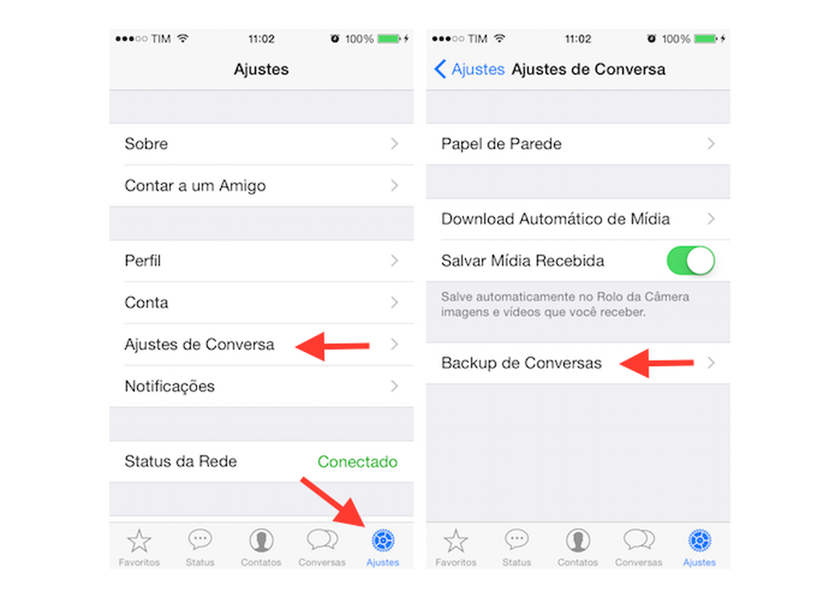 Como Fazer O Backup Manual Do Whatsapp No Iphone Dicas E Tutoriais Techtudo 3080