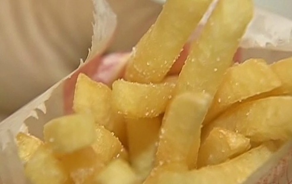batata frita — Foto: TV Globo