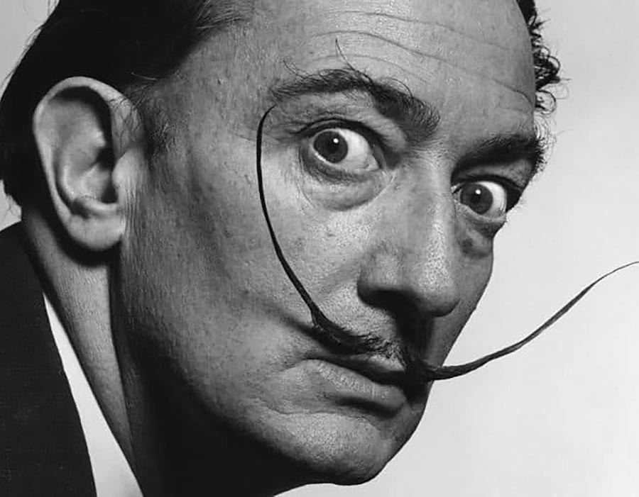 Salvador Dalí foi um dos artistas mais importantes do surrealismo (Foto: Reprodução)