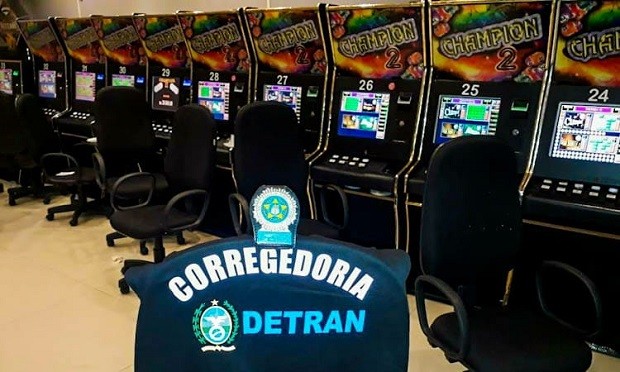 Bingo clandestino em Niterói (Foto: Divulgação / Detran RJ)