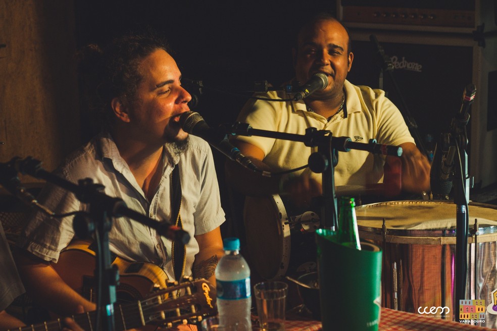 Banda Trem das Onze, no A Ordem é Samba — Foto: Marcelo Rodrigues/Espaço Mundo