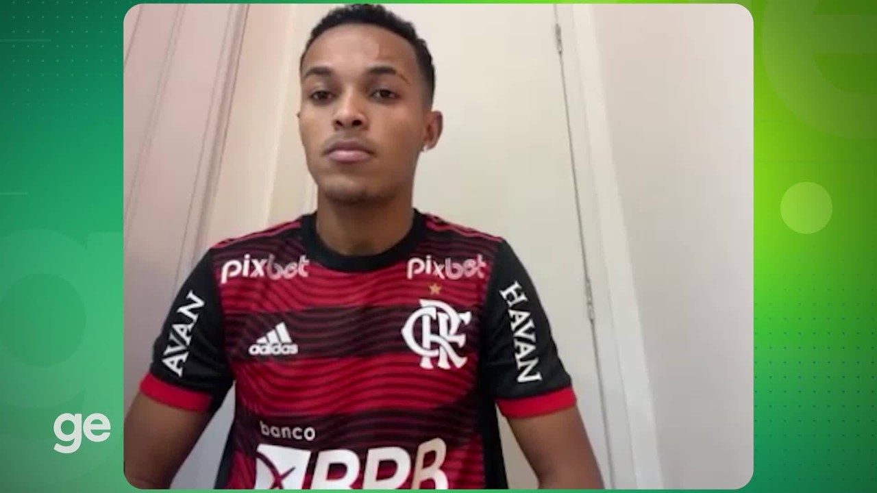 L&aacute;zaro, do Flamengo, compara gol contra o Galo ao que Cadu fez diante do Cruzeiro em 2013