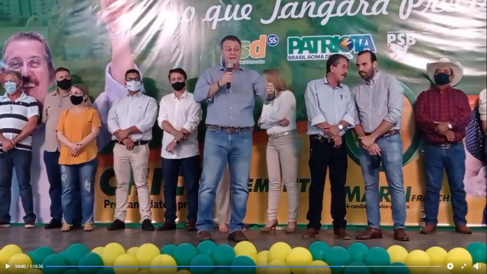 Carlos Fávaro (PSD) é candidato ao Senado — Foto: Reprodução