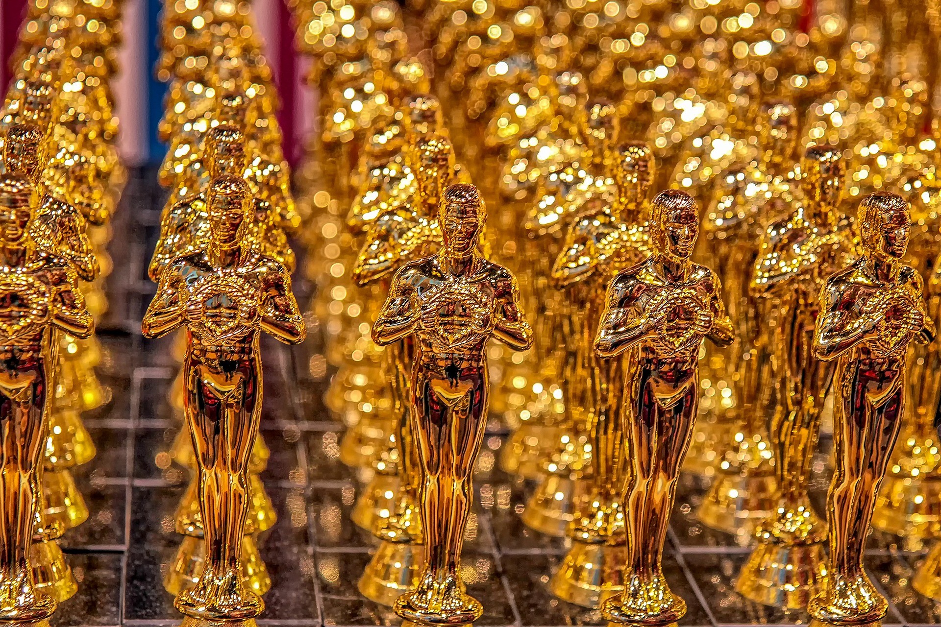 Estatuetas do Oscar (Foto: Pixabay)