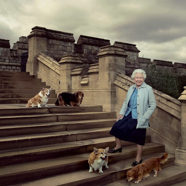Rainha Elizabeth II (Foto: Annie Leibovitz/Vanity Fair)