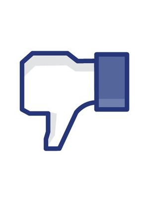 Não curti no Facebook (Foto: Internet/Reprodução)