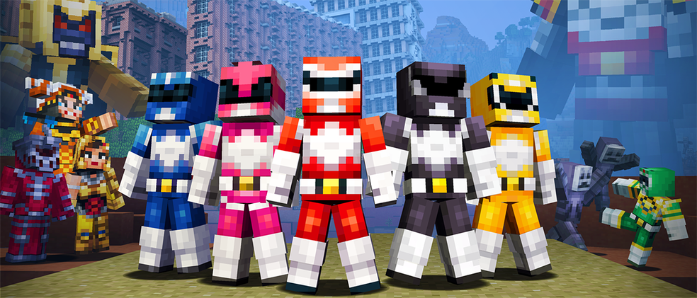 Minecraft recebe skins grátis dos heróis e vilões de Power 