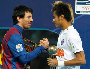 Neymar Messi 2011 (Foto: Site Oficial)