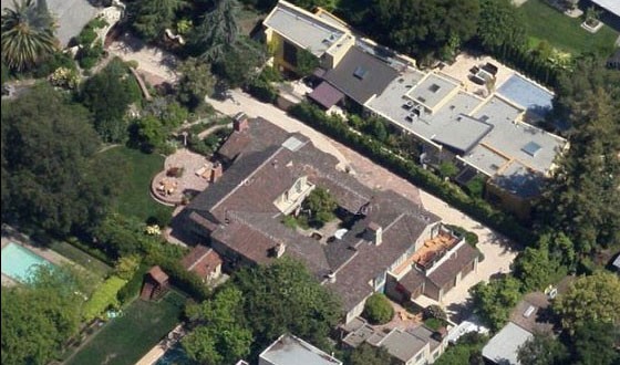 Mansão de Larry Page (Foto: Reprodução Google Street View)