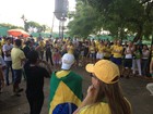 Manifestantes pedem impeachment da presidente Dilma em Porto Velho 