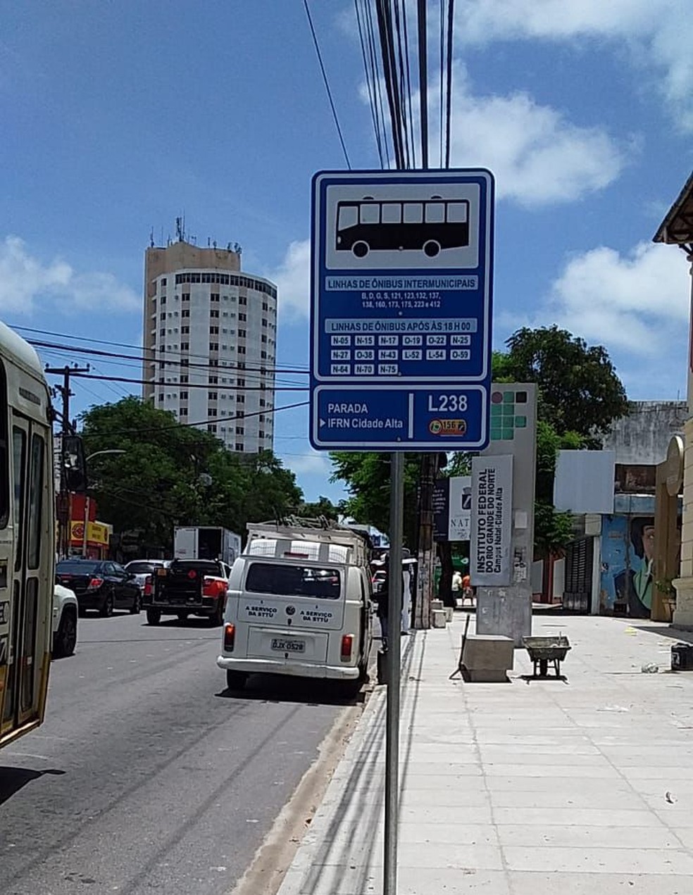 Paradas de ônibus da Cidade Alta têm mudanças de linhas a partir desta  segunda-feira (14) em Natal | Rio Grande do Norte | G1