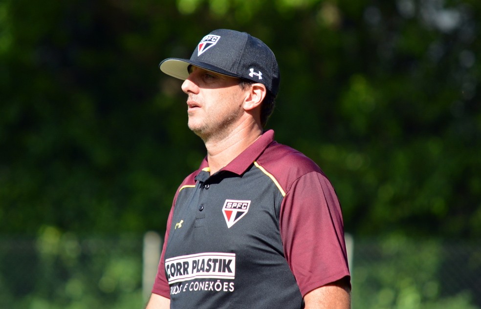 Rogério Ceni durante a passagem de 2017 pelo São Paulo — Foto: Érico Leonan / saopaulofc.net