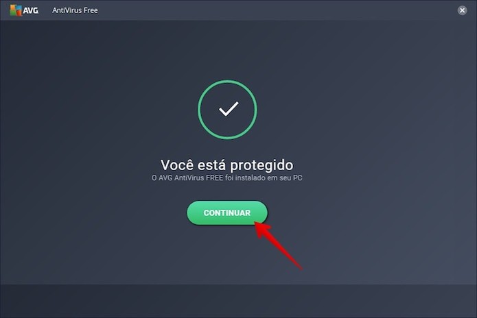 Instalando o AVG Antivírus no PC (Foto: Reprodução/Helito Bijora) Instalando o AVG Antivírus no PC (Foto: Reprodução/Helito Bijora)