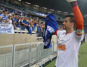 Goleiro Fábio está perto de atingir 600 jogos com a camisa do Cruzeiro