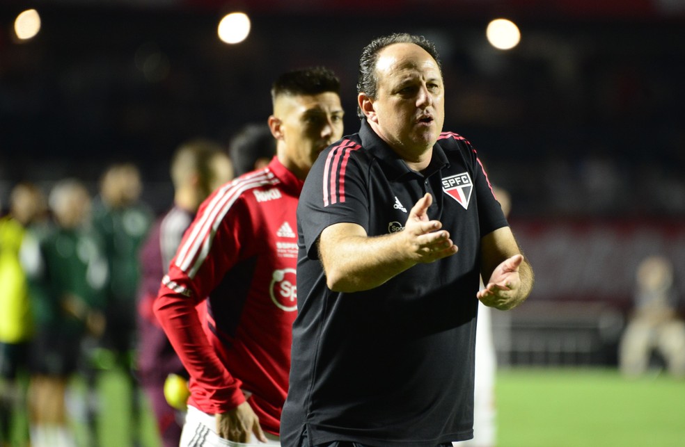 Rogério Ceni pode ganhar reforços no mercado e no DM — Foto: Marcos Ribolli