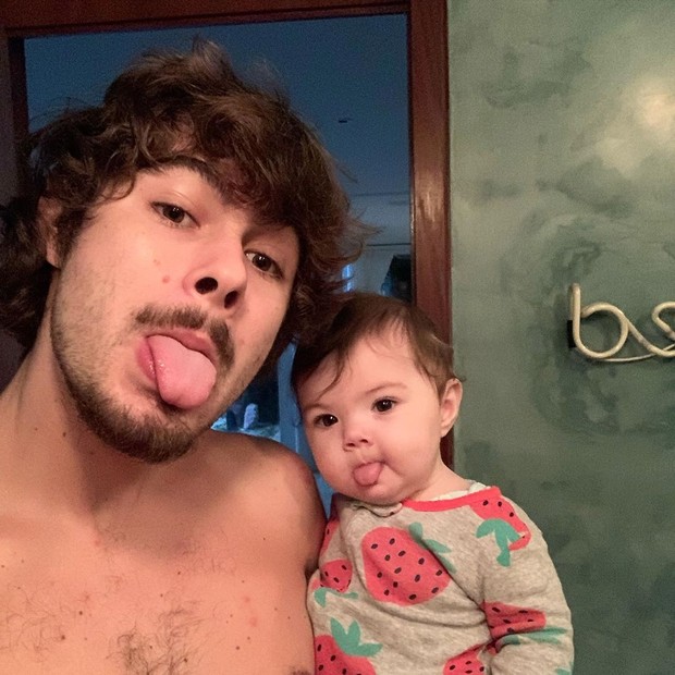 Rafael Vitti e a filha, Clara Maria (Foto: Reprodução/Instagram)