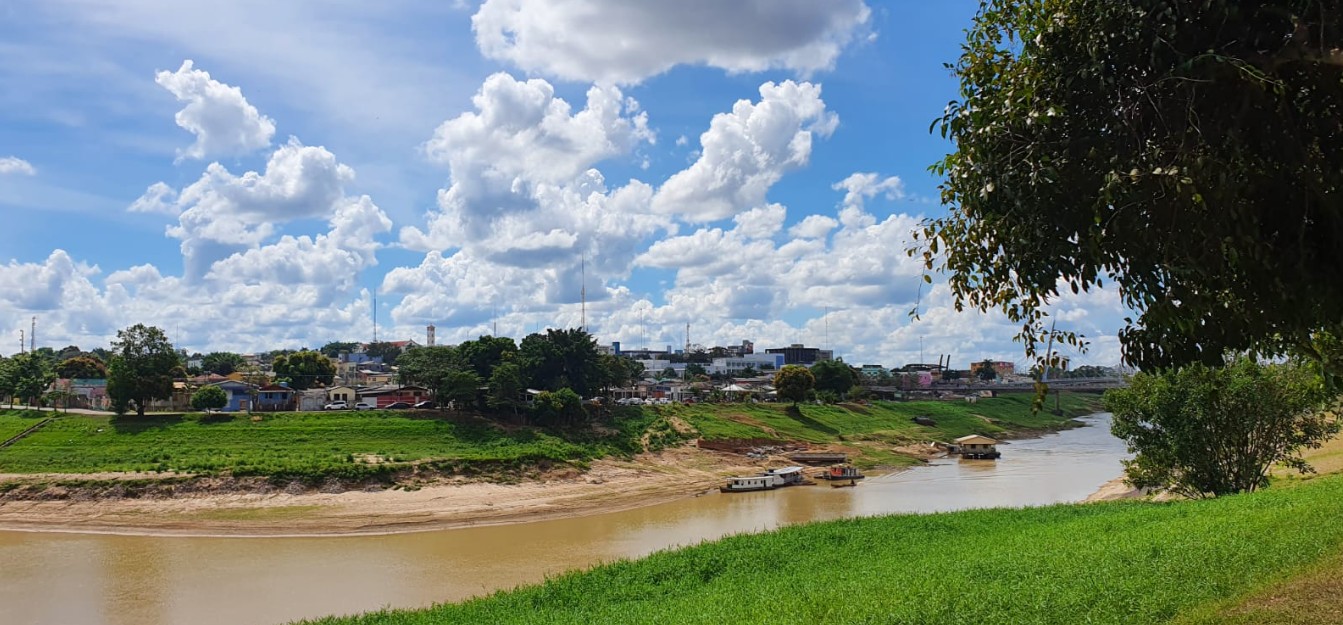 Com chuva forte, Rio Acre aumenta 15 cm em 24 horas na capital e supera volume previsto para agosto