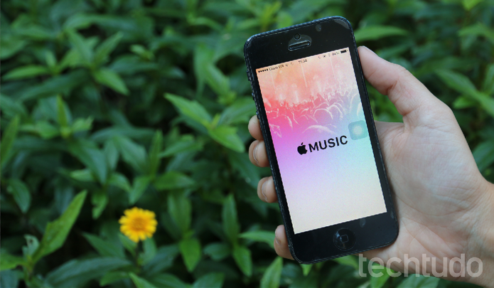Apple Music chegou com o iOS 8.4 (Foto: Maria Clara Pestre/TechTudo) (Foto: Apple Music chegou com o iOS 8.4 (Foto: Maria Clara Pestre/TechTudo))