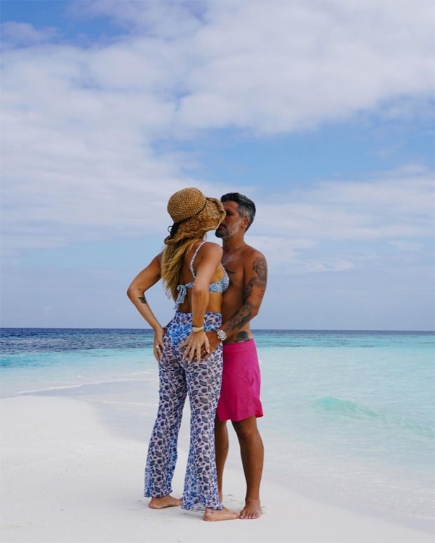 Giovanna Ewbank e Bruno Gagliasso estão curtindo férias nas Ilhas Maldivas em resort luxuoso (Foto: Reprodução / Instagram)