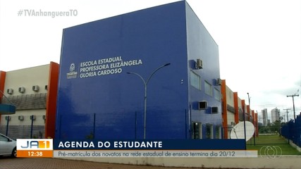 Pré-matrícula de novos estudantes na rede estadual de ensino termina no próximo dia 20