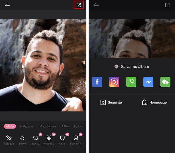 App Para Fazer Montagem De Rosto Em Outro Corpo Como Usar O Aplicativo Sweet Selfie Para Editar Suas Fotos No