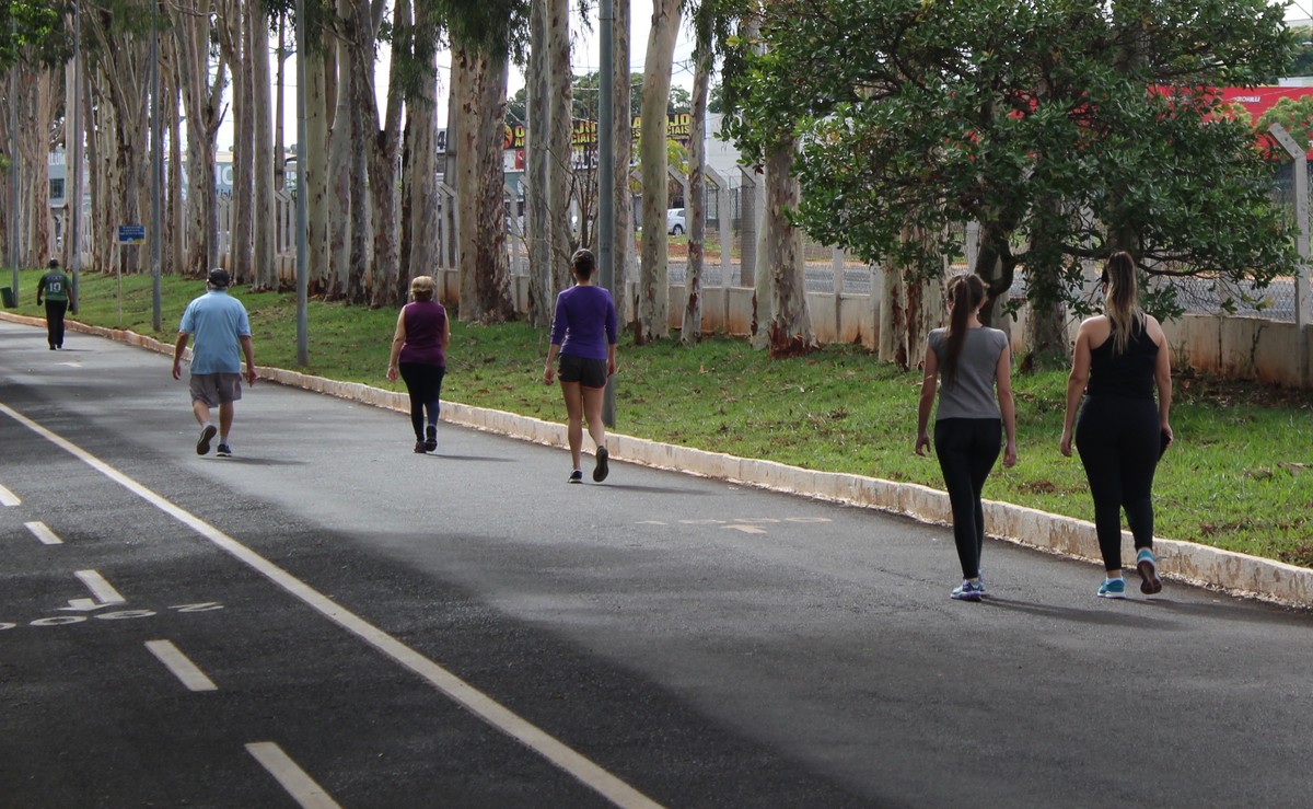 Pista de caminhada do Parque do Sabiá volta a funcionar ...