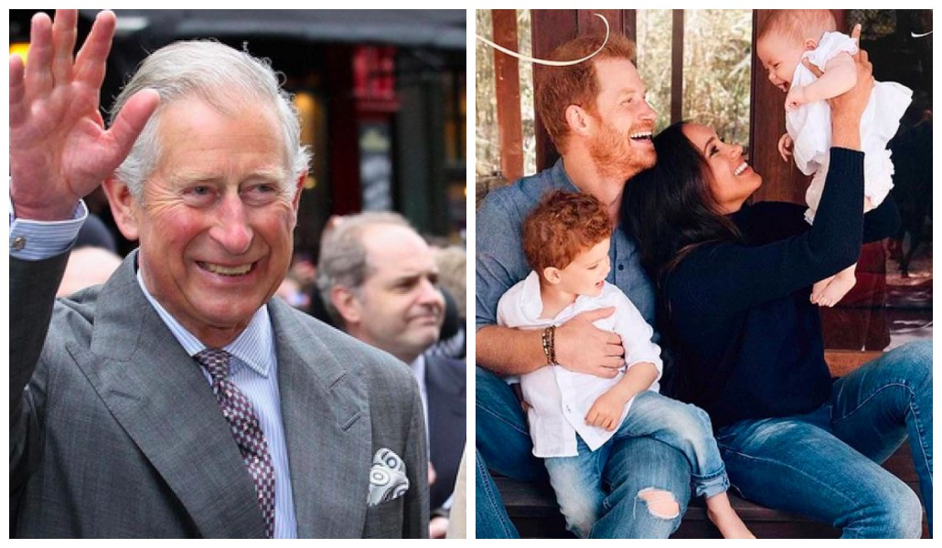 O Príncipe Charles foi apresentado pessoalmente à neta Lilibet, caçula do Príncipe Harry, durante a viagem do filho ao Reino Unido para o Jubileu de Platina da Rainha Elizabeth II (Foto: Instagram)