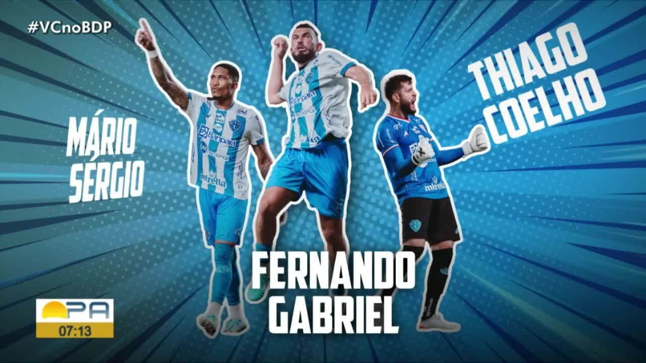 Os protagonistas do Papão: três jogadores mudam a história do Paysandu na Copa Verde