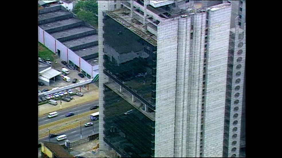Sede do Fórum Trabalhista da Barra Funda, na Zona Oeste de São Paulo — Foto: Reprodução/TV Globo