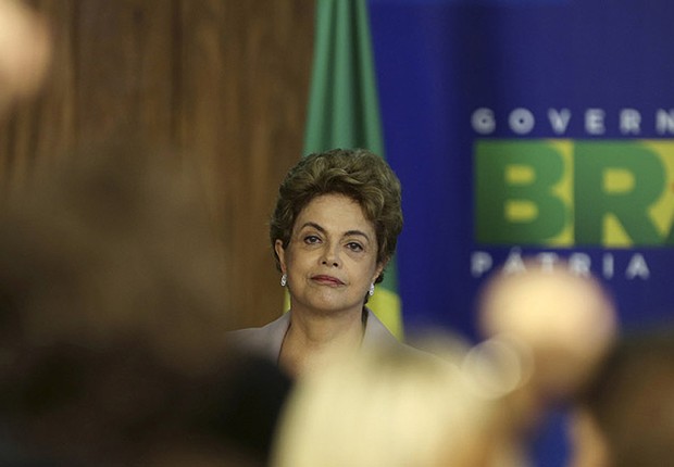 A presidente Dilma Rousseff em cerimônia no Palácio do Planalto, em Brasília (Foto: Ueslei Marcelino/Reuters)