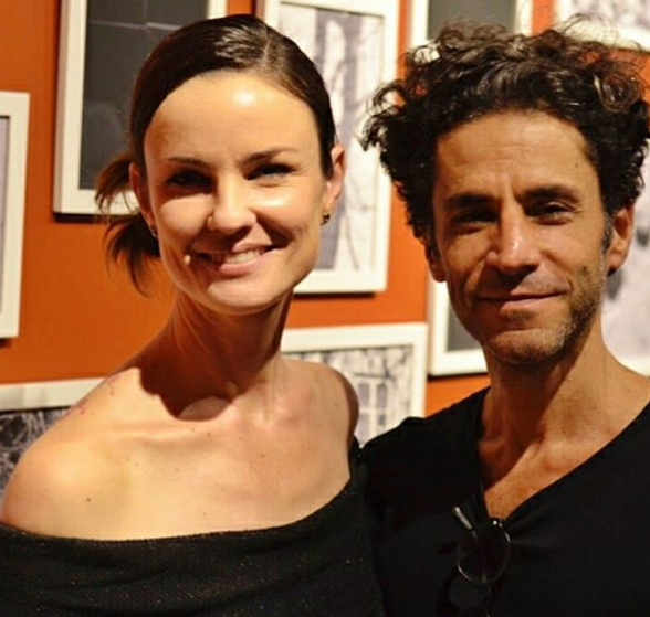 Carolina Kasting com o marido, Maurício Grecco (Foto: Reprodução Instagram)