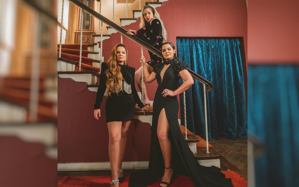 Marília Mendonça e Maiara e Maraísa divulgam novo albúm, 'Patroas 35%' — Foto: Reprodução/Instagram Marília Mendonça
