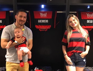 Paollo ganhou um tour pelo Maracanã  (Foto: Rodrigo Guerreiro/ Arquivo pessoal)