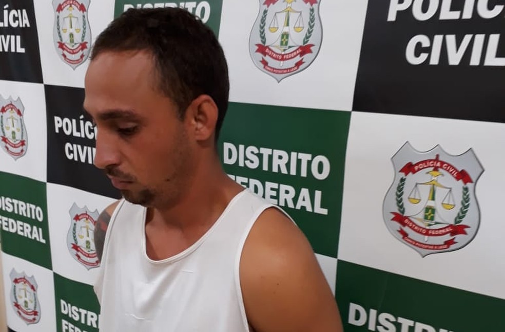 O motoboy Suesle Vanconcelos Bento foi preso em flagrante — Foto: PCDF/divulgação